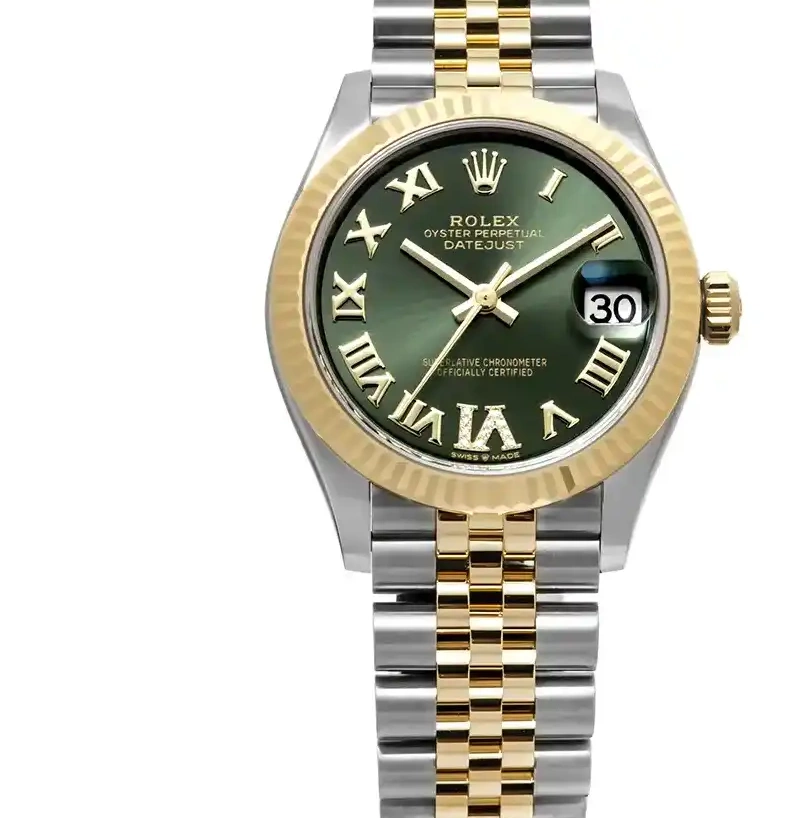 Prestigious Jewelrys Green Rolex Datejust 278273 0530